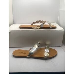 Schmutz Women’s Acacia Slip On Embellished Slide Sandals, Size 6.5B